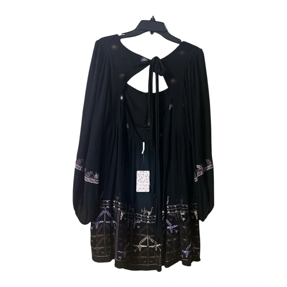 Free People Rhiannon Embroidered Mini
Dress NWT - Picture 5 of 8